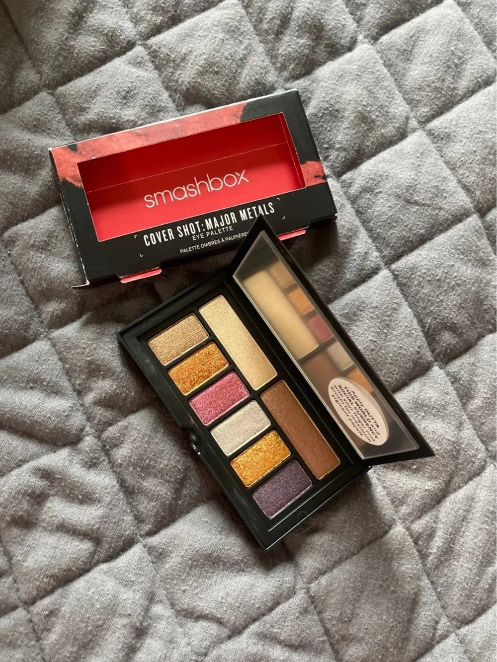 Smashbox Major Metals Eyeshadow Palette — Gold, Pink, Purple & Bronze Tones